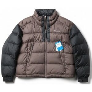 NWT Columbia Pike Lake II Crop Jacket Women XL Insulated Omni-Heat Puffer